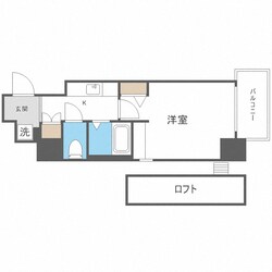 エルミタージュ難波南Ⅶの物件間取画像